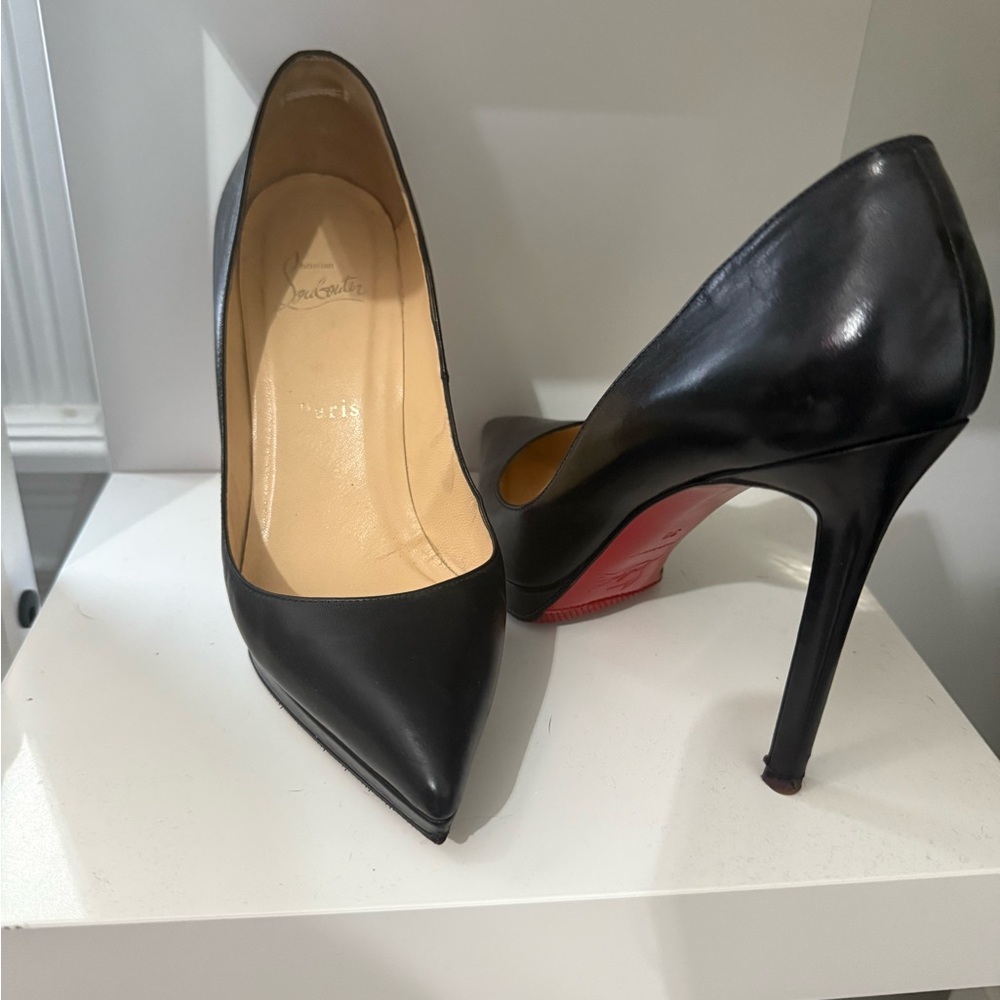 Christian Louboutin Black Stiletto Heels